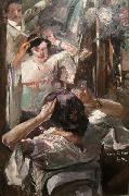 Lovis Corinth At the Mirror Spain oil painting artist